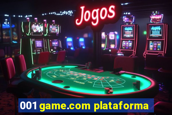 001 game.com plataforma